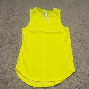 Lululemon Sculpt Tank Top highlights yellow size 4